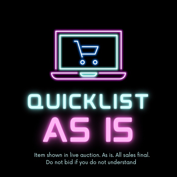 Quick list live show listing AS IS #5 - Picture 1 of 1